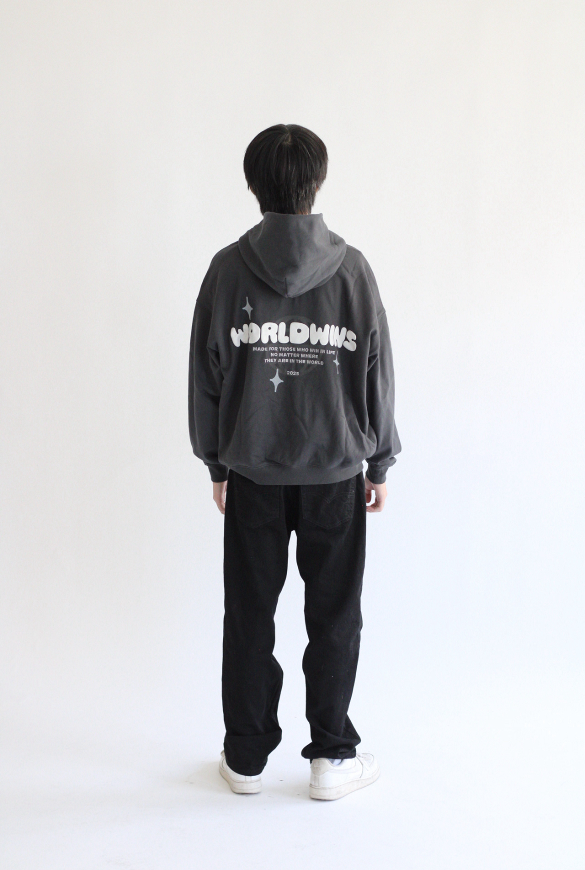 Worldwins Logo Puff Print Hoodie